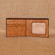 Handcrafted Camel Dark Chocolate Wallet Leather Graceful